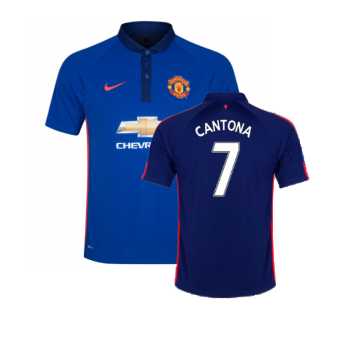 Manchester United 2014-15 Third Shirt (Very Good) (Cantona 7)