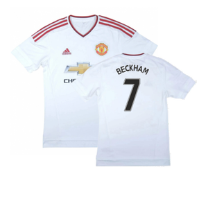 Manchester United 2015-16 Away Shirt (15-16 years) (Very Good) (Beckham 7)_0