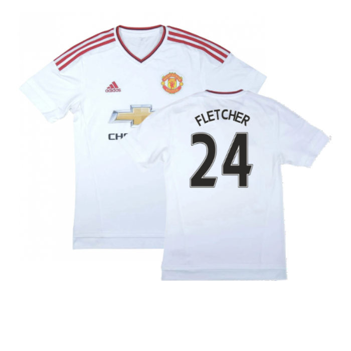 Manchester United 2015-16 Away Shirt (15-16 years) (Very Good) (Fletcher 24)