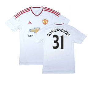 Manchester United 2015-16 Away Shirt (Very Good) (Schweinsteiger 31)_0