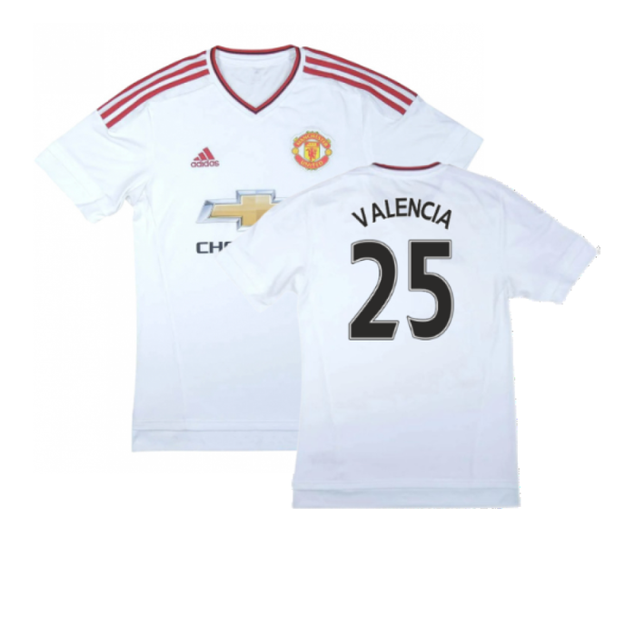 Manchester United 2015-16 Away Shirt (Very Good) (Valencia 25)