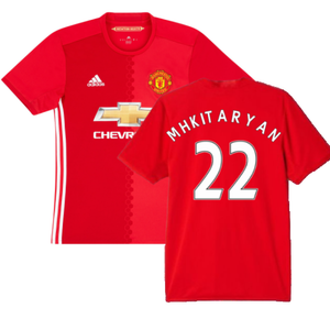 Manchester United 2016-17 Home Shirt (L) (Mhkitaryan 22) (Good)_0