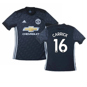 Manchester United 2017-18 Away Shirt (M) (Carrick 16) (Very Good)_0