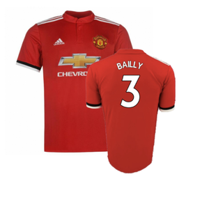 Manchester United 2017-18 Home Shirt (XLB) (Very Good) (Bailly 3)_0