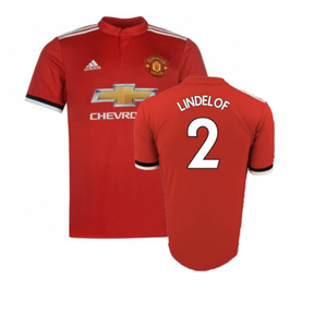 Manchester United 2017-18 Home Shirt (XLB) (Very Good) (Lindelof 2)_0