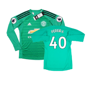 Manchester United 2018-19 GK Home Long Sleeve Shirt (MB) (De Gea #1) (BNWT) (Pereira 40)_0