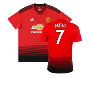 Manchester United 2018-19 Home Shirt (2XL) (Very Good) (Alexis 7)_0