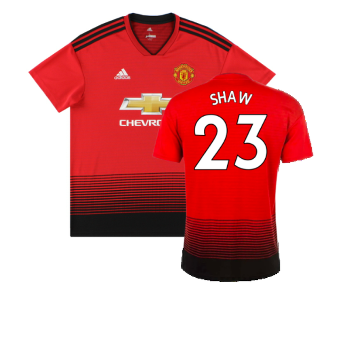 Manchester United 2015-16 Home Shirt (Mint) (Shaw 23)