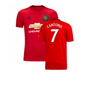 Manchester United 2019-20 Home Shirt (M) (Excellent) (Cantona 7)_0