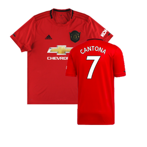 Manchester United 2019-20 Home Shirt (Excellent) (Cantona 7)_0