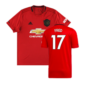 Manchester United 2019-20 Home Shirt (S) (Excellent) (Fred 17)_0