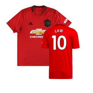 Manchester United 2019-20 Home Shirt (Excellent) (Law 10)_0