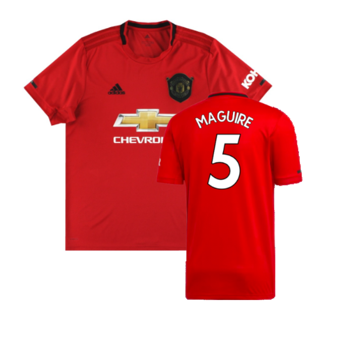 Manchester United 2019-20 Home Shirt (XL) (Very Good) (Maguire 5)