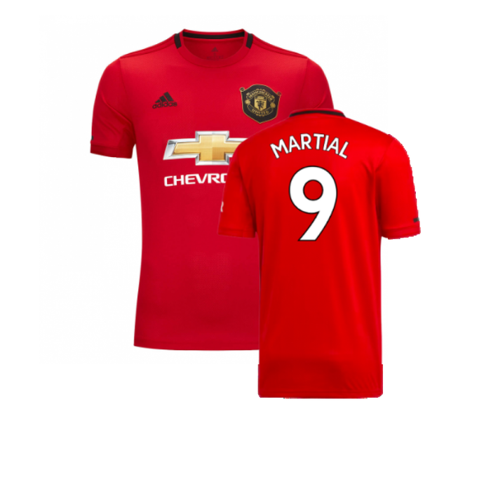 Manchester United 2019-20 Home Shirt (M) (Excellent) (Martial 9)