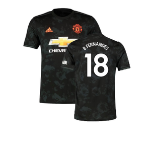 Manchester United 2019-20 Third Shirt (L) (Very Good) (B Fernandes 18)_0