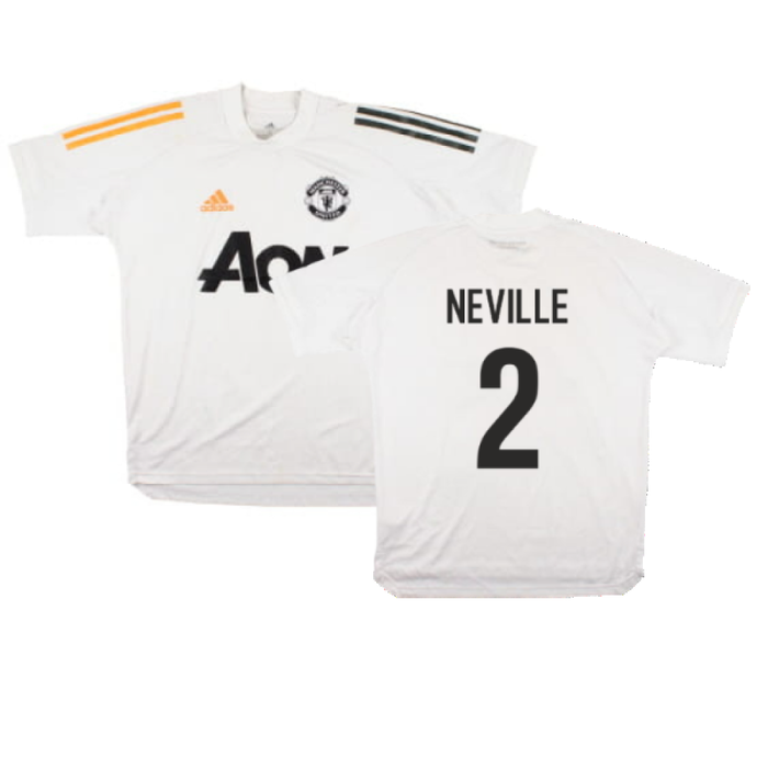 Manchester United 2020-21 Adidas Training Shirt (S) (NEVILLE 2) (Good)