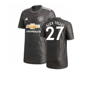 Manchester United 2020-21 Away Shirt (7-8y) (Mint) (Alex Telles 27)_0