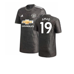 Manchester United 2020-21 Away Shirt (7-8y) (Mint) (Amad 19)_0