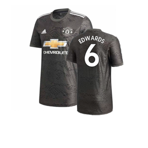 Manchester United 2020-21 Away Shirt (7-8y) (Mint) (EDWARDS 6)_0