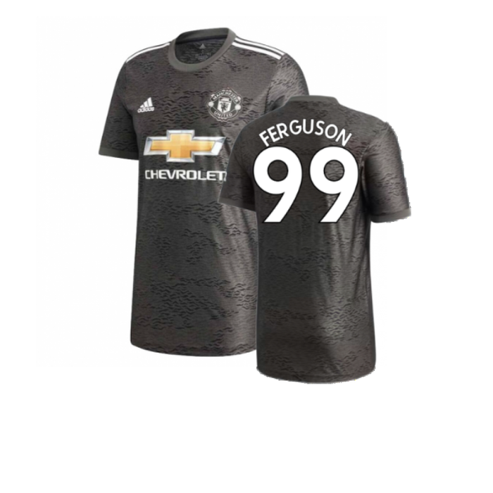 Manchester United 2020-21 Away Shirt (7-8y) (Mint) (FERGUSON 99)