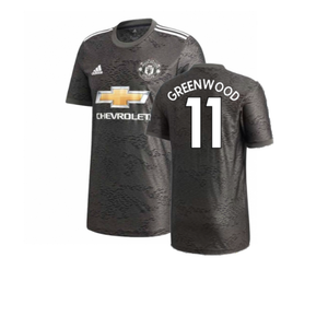 Manchester United 2020-21 Away Shirt (7-8y) (Mint) (GREENWOOD 11)_0