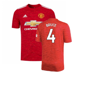 Manchester United 2020-21 Home Shirt (Excellent) (BRUCE 4)_0