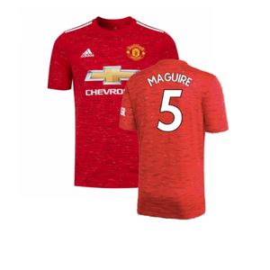 Manchester United 2020-21 Home Shirt (L) (Excellent) (MAGUIRE 5)_0