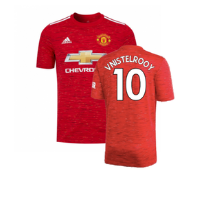 Manchester United 2020-21 Home Shirt (L) (Excellent) (V.NISTELROOY 10)_0