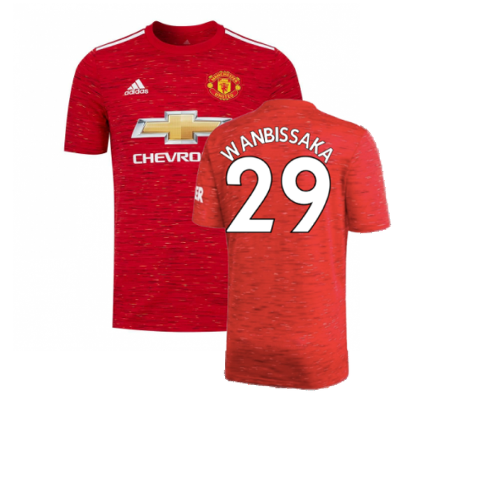 Manchester United 2020-21 Home Shirt (Very Good) (WAN-BISSAKA 29)