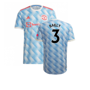 Manchester United 2021-22 Away Shirt (L) (Excellent) (BAILLY 3)_0