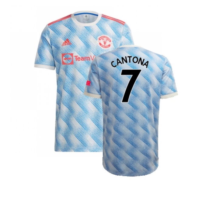 Manchester United 2021-22 Away Shirt (L) (Excellent) (CANTONA 7)