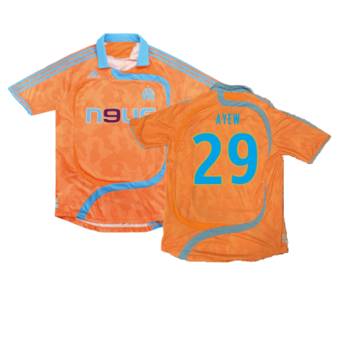 Marseille 2007-08 Third Shirt (M) (Excellent) (Ayew 29)