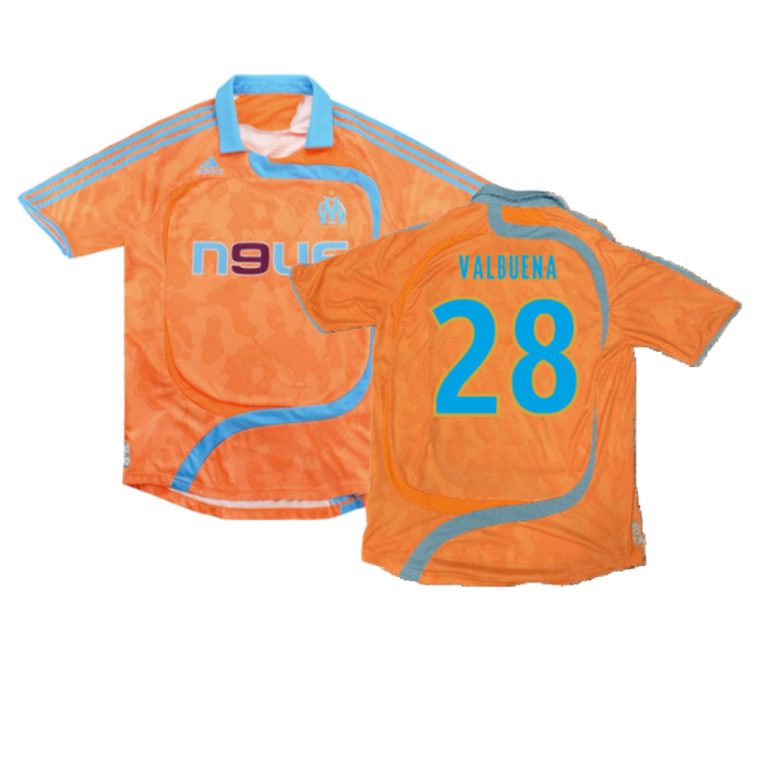 Marseille 2007-08 Third Shirt (M) (Excellent) (Valbuena 28)