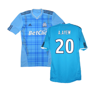 Marseille 2010-11 Away Shirt (S) (Excellent) (A.Ayew 20)_0