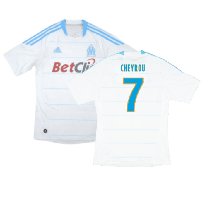 Marseille 2010-11 Home Shirt (S) (Very Good) (Cheyrou 7)