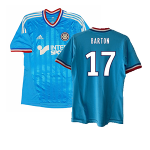 Marseille 2012-13 Away Shirt (S) (Very Good) (Barton 17)_0