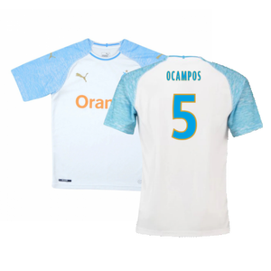 Marseille 2018-19 Home Shirt (XS) (Very Good) (Ocampos 5)_0