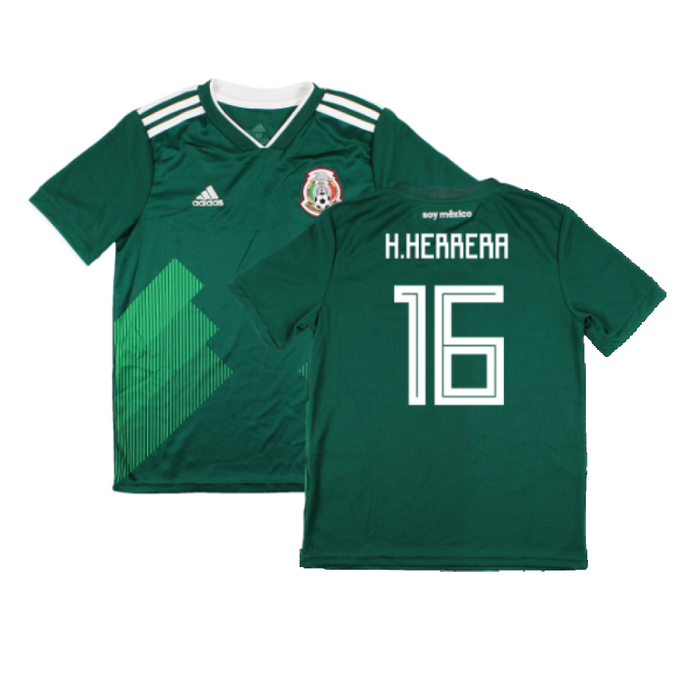 Mexico 2018-19 Home Shirt (Mint) (H.Herrera 16)