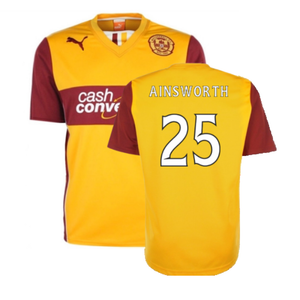 Motherwell 2013-14 Home Shirt (S) (Excellent) (Ainsworth 25)_0