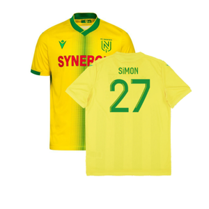 Nantes 2021-22 Home Shirt (2XL) (Excellent) (Simon 27)_0