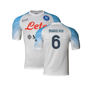 Napoli 2022-2023 Away Player Issue Shirt (XL) (Very Good) (Mario Rui 6)_0