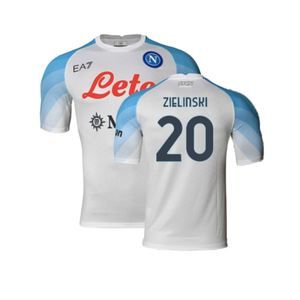 Napoli 2022-2023 Away Player Issue Shirt (XL) (Very Good) (Zielinski 20)_0