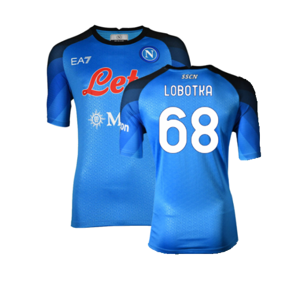 Napoli 2022-23 Home Shirt (M) (Very Good) (Lobotka 68)_0