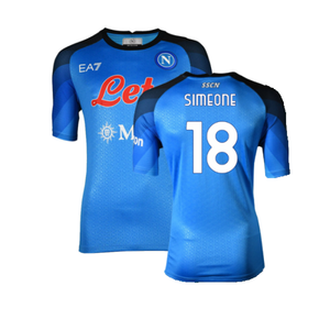 Napoli 2022-23 Home Shirt (M) (Excellent) (Simeone 18)_0