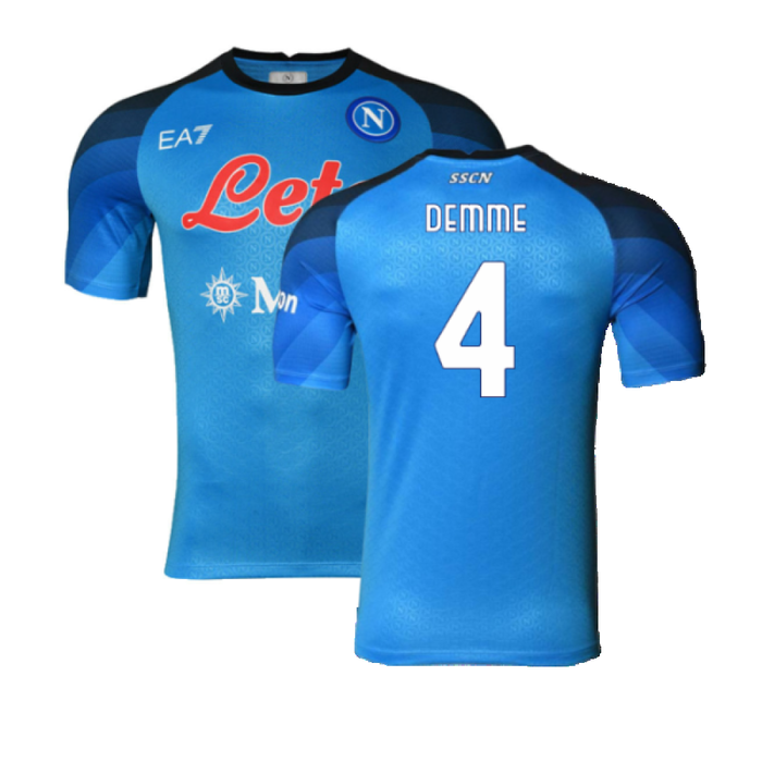 Napoli 2022-23 Player Issue Home Shirt (XL) (Good) (Demme 4)