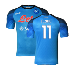 Napoli 2022-23 Player Issue Home Shirt (S) (Very Good) (Lozano 11)_0