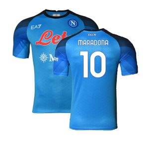 Napoli 2022-23 Player Issue Home Shirt (L) (Excellent) (Maradona 10)_0