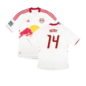 New York Red Bulls 2012 Home Shirt (M) (Very Good) (Henry 14)_0