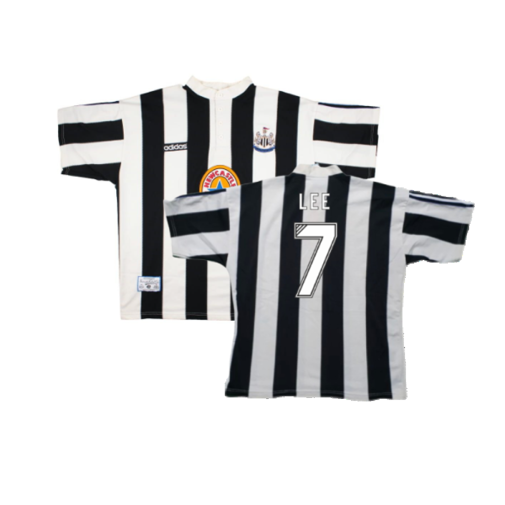 Newcastle 1995-1997 Home Shirt (L) (Excellent) (Lee 7)_0