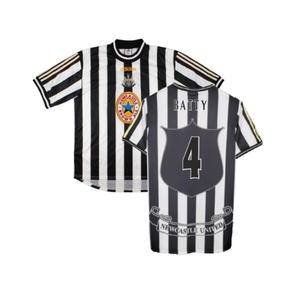 Newcastle United 1997-99 Home Shirt (XL) (Excellent) (Batty 4)_0